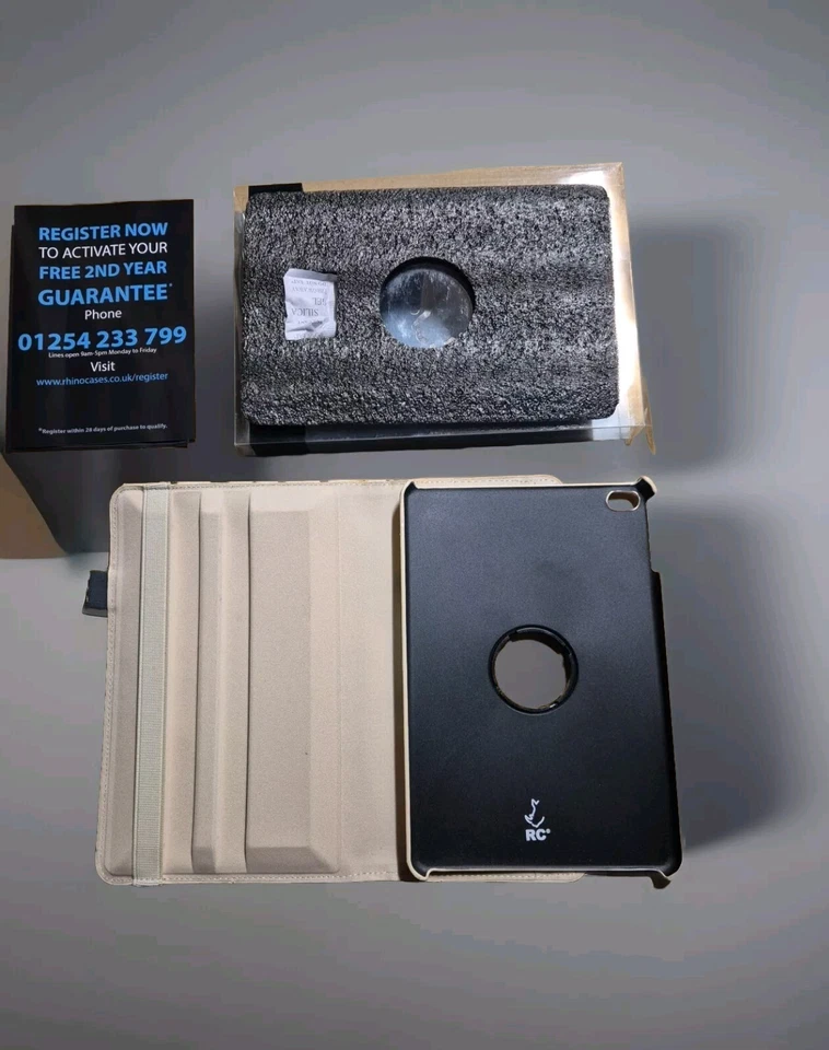 RC Apple Ipad Mini 4 / 5/3/2 Tiger Style Smart Case Cover 360 Flip Hold  - Image 3 of 4