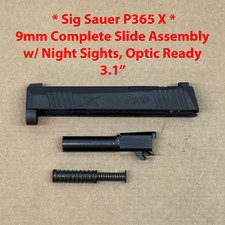 OEM Sig Sauer P365XL X Macro Complete Slide Optic Ready 3.1" 9mm - NEW