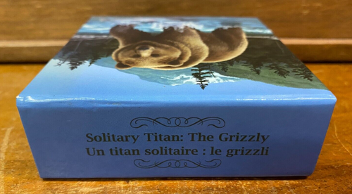 Lovely 2014 Solitary Titan The Grizzly Canada $100 Fine Silver Coin SU856 - Picture 11 of 17