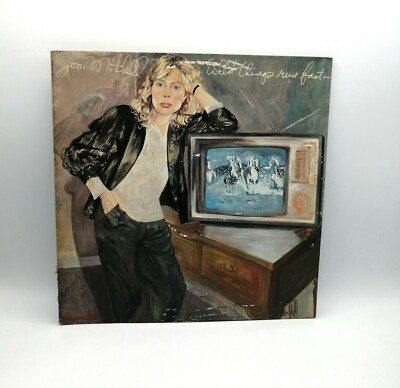 LP ''JONI MITCHELL Wild things run fast'' Geffen records 1982 GEF 25102 NM/F