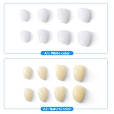 Dental Teeth Veneers Thin Whitening Resin Anterior A1/A2 Upper Temporary Crown