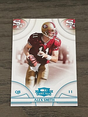 2008 Donruss Threads Retail Blue Alex Smith #120 San Francisco 49ers /350