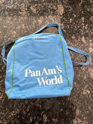 PAN AM WORLD STEWARDESS FLIGHT BAG VINTAGE