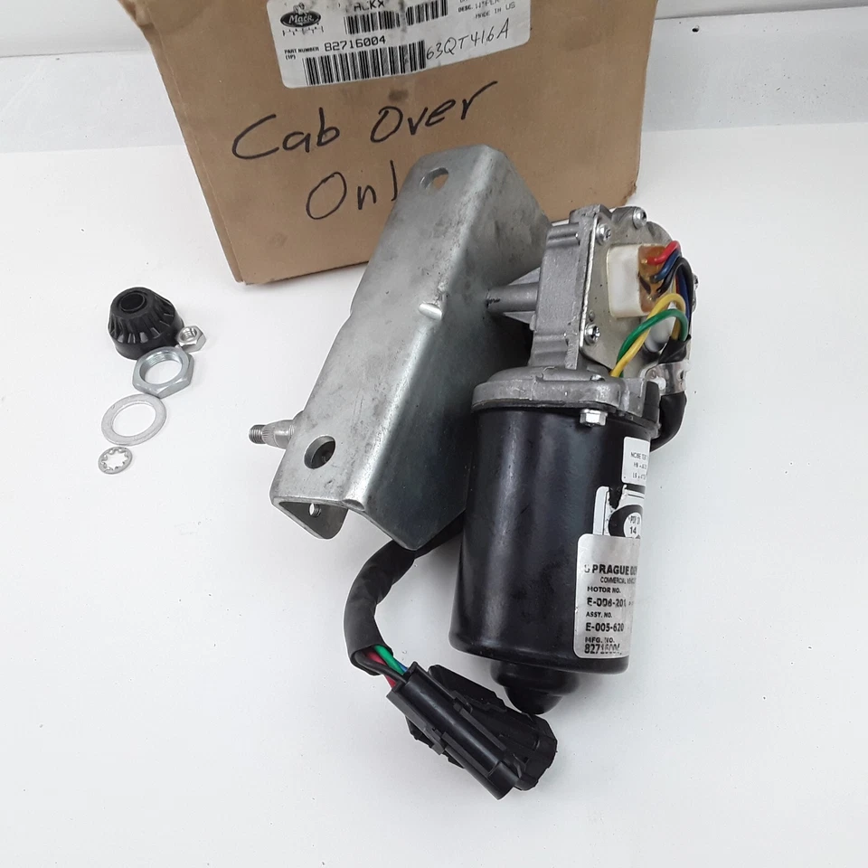 Motor limpiaparabrisas lateral derecho/izquierdo Mack 82716004 63QT416A 12 VDC E-008-201 Foto 4 de 4