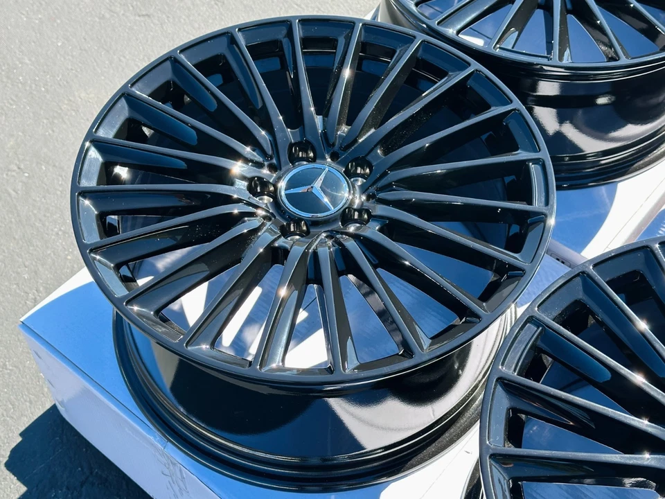 (4) NEW 18" Staggered Rims Wheels Fits: 2011-2019 Mercedes Benz E250 Coupe AMG Foto 3 de 4