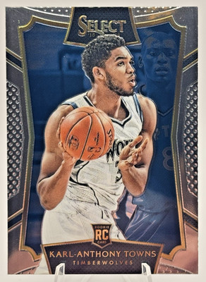 Karl-Anthony Towns 2015-16 Panini Select Concourse #16