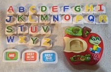 Leap Frog Tads Fridge Phonics Magnet Alphabet Apple Complete