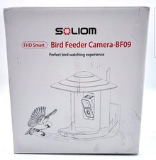 NEW Soliom Smart Bird Feeder Camera IP65 Weatherproof Model BF09