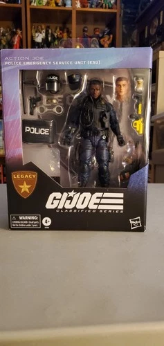 G.I. Joe Classified Series Legacy Police Emergency Service Unit US SHIP ONLY