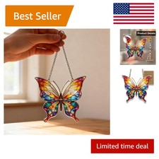 Rainbow Suncatcher Butterfly D cor - Perfect for Mother's Day  Birthdays