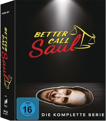 BETTER CALL SAUL, Die komplette Serie (Bob Odenkirk) 19 Blu-ray Discs NEU+OVP