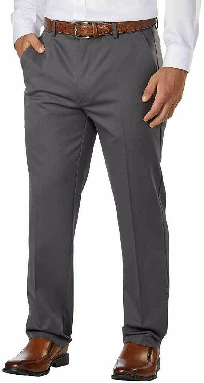 Greg Norman Men’s Ultimate Classic Travel Pant 32W X 32L Grey