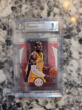FOTL #D 1/99 Very Low POP 2013-14 Totally Certified Kobe Bryant #1 Red BGS 8