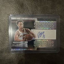 Dyson Daniels 2024-25 Panini Prizm Black Sensational Signatures Auto Mojo /25