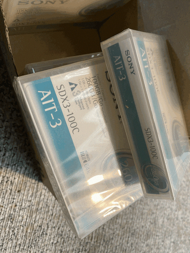 50ea neu verpackt Sony SDX3-100C AIT-3 Datenbandkassette 100GB/260GB - Bild 3 von 7