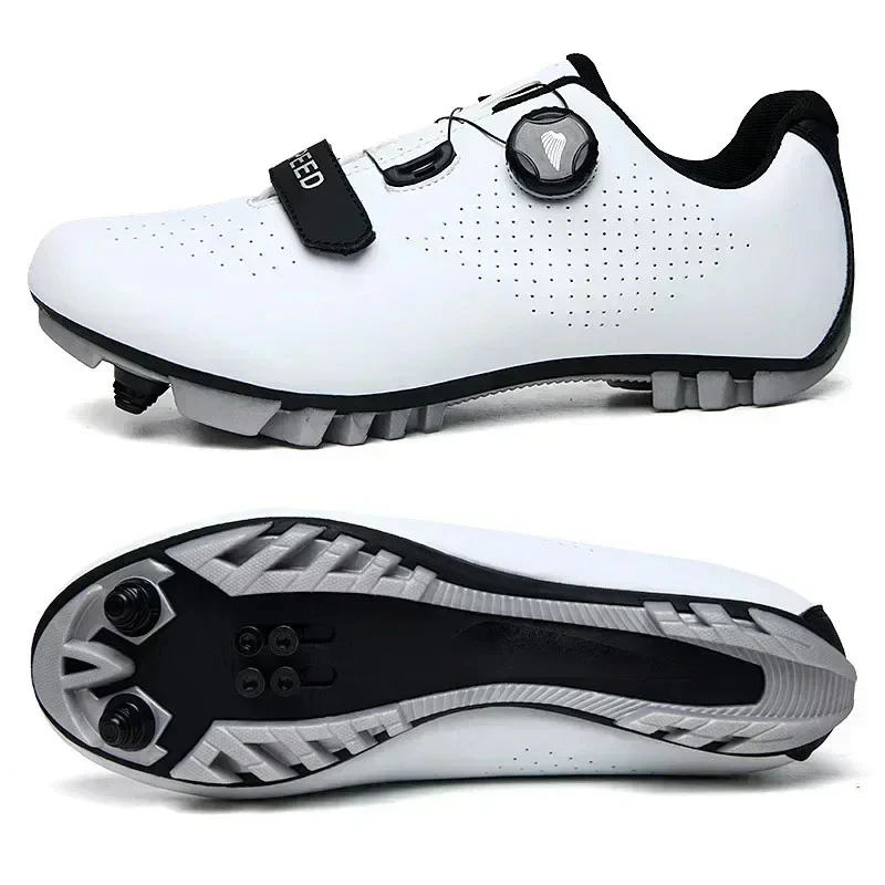 Zapatos de Ciclismo MTB con Hombres Unisex Carretera Bicicleta de Montaña Carreras Transpirables Sneake Foto 2 de 4