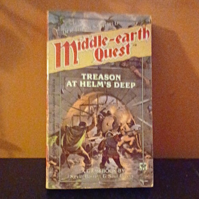 Iron Crown Enterprises Middle-earth Quest Treason at Helm's Deep Paperback 1988