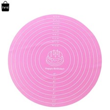 Turntable Platter Mat Black 12-Inch Turntable Rubber Mat Silicone Design for Uni