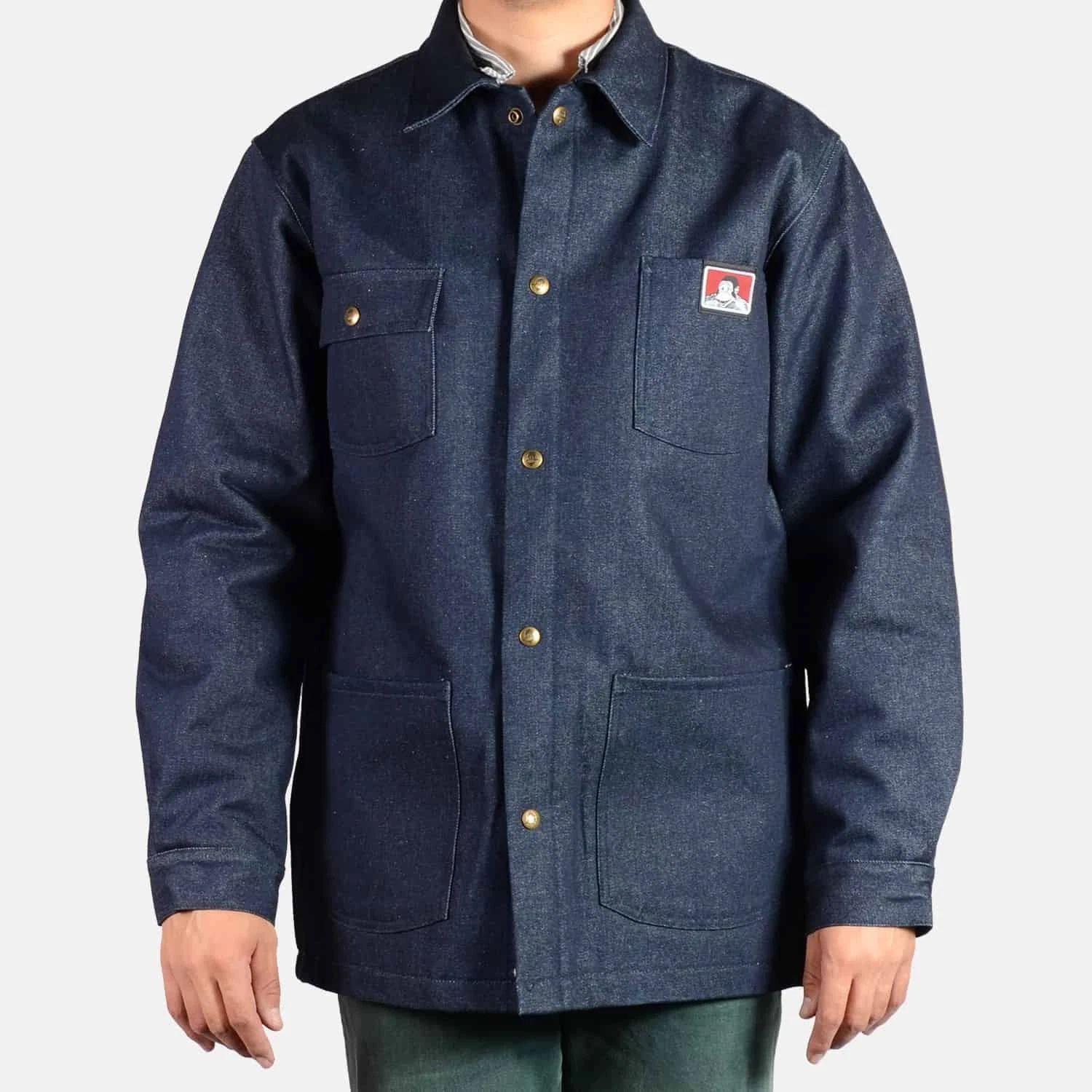 Ben Davis Mens The Original Snap Front Jacket, on stock.