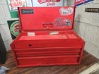 J-11 VINTAGE 1980 SNAP-ON 3 DRAWER TOOL BOX, KRA-53B 24 x12 x 10