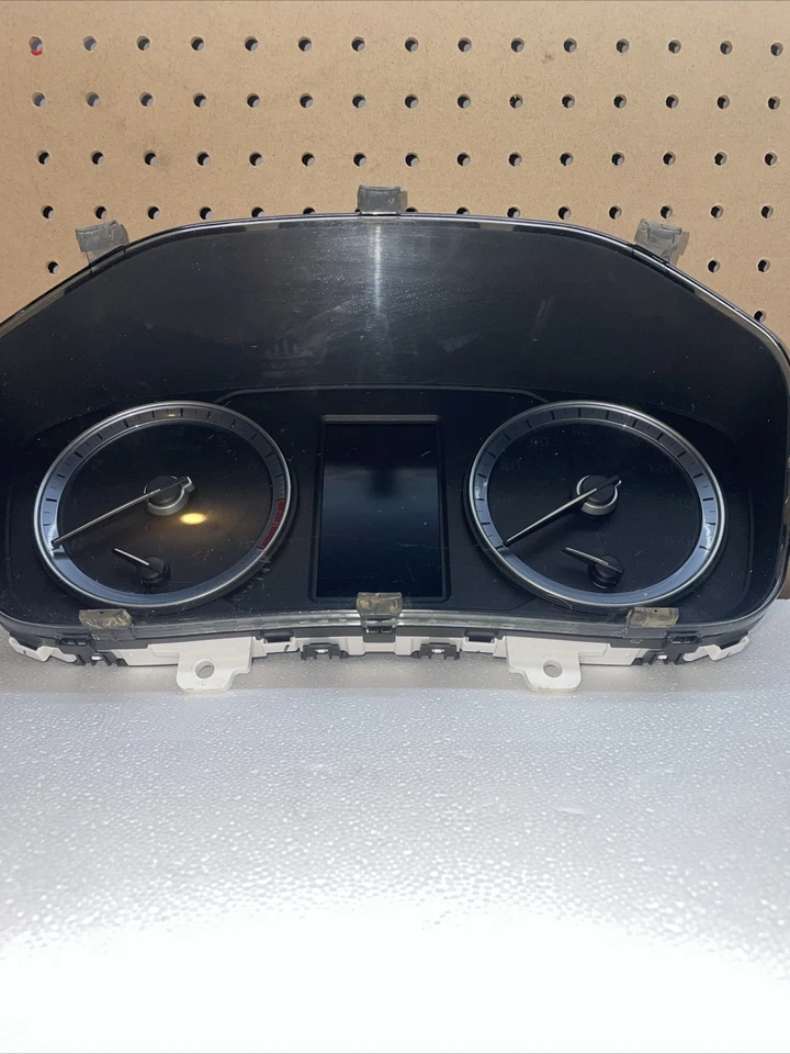 Cuadro de instrumentos velocímetro indicadores de tablero Hyundai Sonata 2016 166, millas Foto 3 de 4