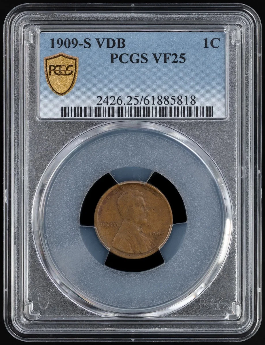 1909 S Vdb Cent Pcgs for sale | eBay