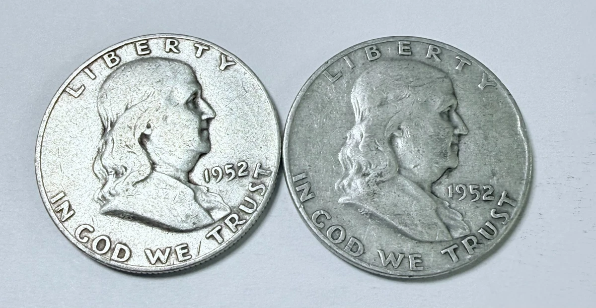 Circulated Uncertified Franklin Half Dollars (1948-1963) for sale