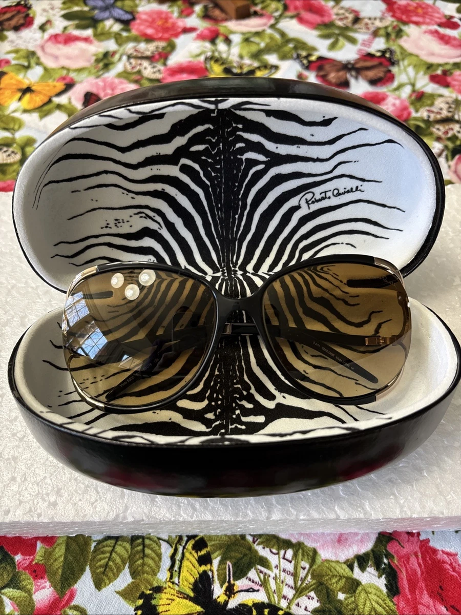 Roberto Cavalli Black Sunglasses for Women for sale | eBay display picture 1