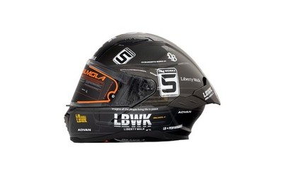 Bilmola x Liberty Walk Helmet Black Z189-BK | eBay