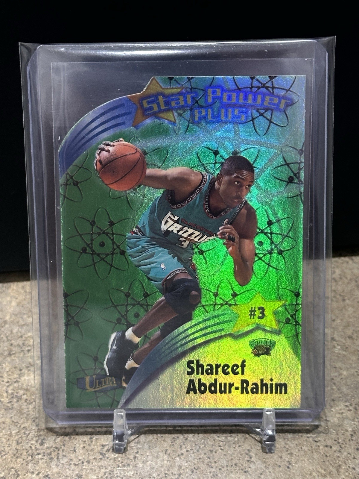 1997-98 Fleer Ultra Star Power Die-Cut Plus Shareef Abdur-Rahim #9