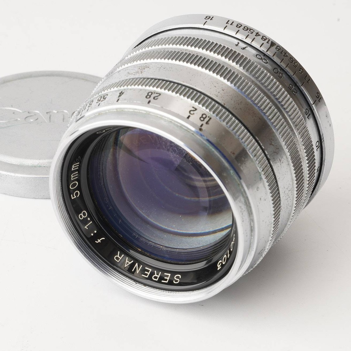 #575★稀少品★Canon SERENAR f:1.8 50mm Canon Serenar 50mm f/1.8 L39 LTM Silver | eBay