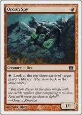 Orcish Spy - Foil LP MTG 8th Edition