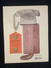 Magazine Ad* - 1965 - AT&T / Bell System - Extension Phone - (#2)