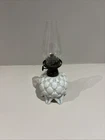 Antique Oil Lamp - Milk Glass Pillow - Daisy And Co London - 11 Inch