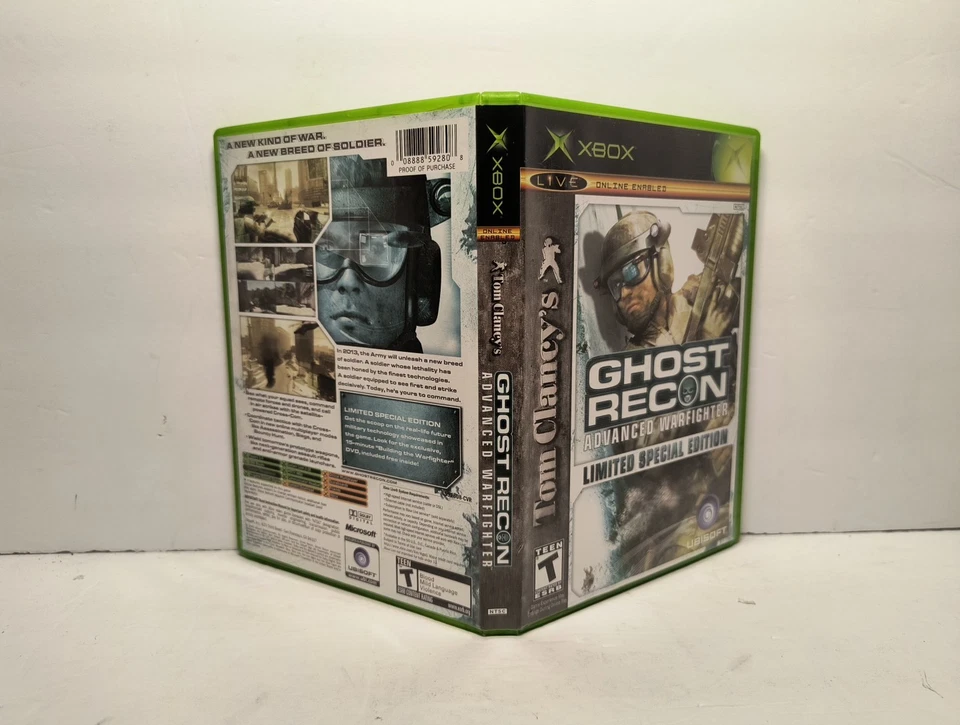 Ghost Recon Advanced Warfighter (Limited Special Edition) Original Xbox CIB EX - Image 3 of 4