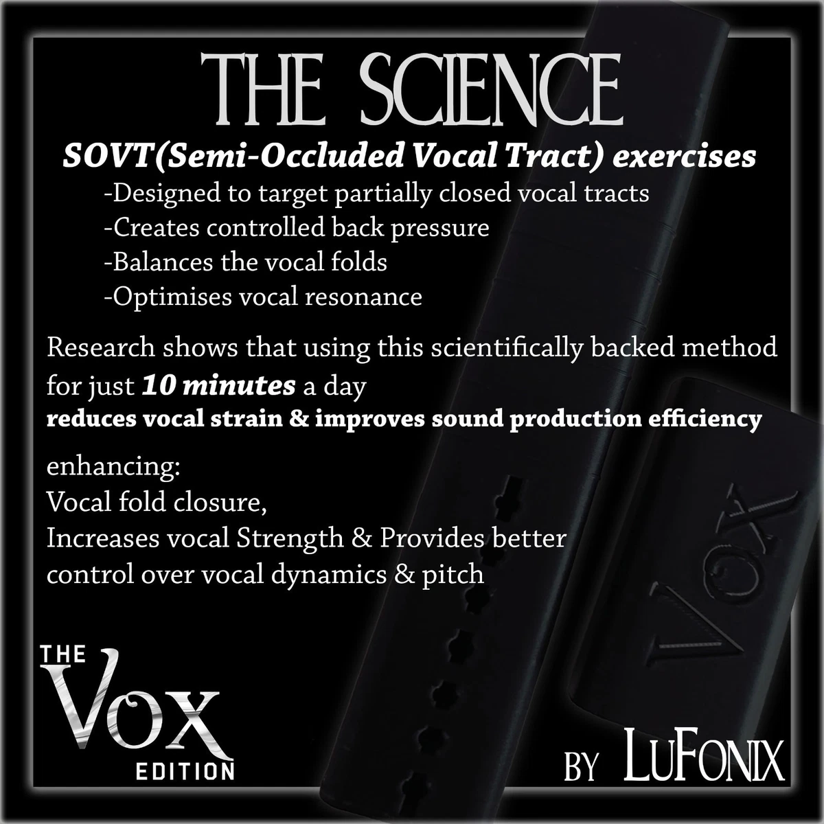 Entrenador Vocal de Ejercicio SOVT - Teatro Musical - Actuación - Intérprete - Cantante