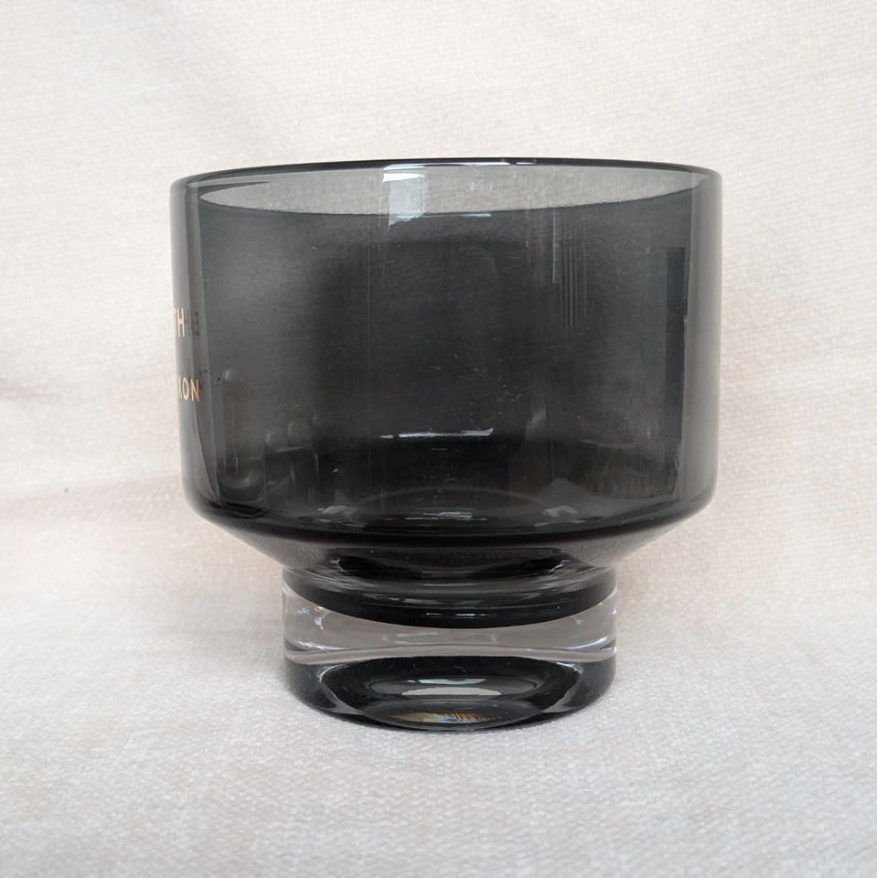 Tom Dixon Elements Air Candle Holder Large 6" grey **Just Holder No Candle** - Image 2 of 4