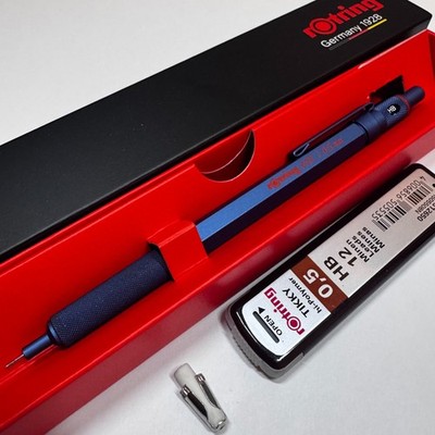 rOtring 600 Dark Blue 0.5 mm Mechanical Pencil Limited Color from Japan + Extra