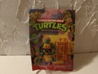 1988 Playmates TMNT Teenage Mutant Nina Turtles 10-Back Michelangelo Figure MOC