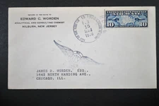 1926 Cleveland To Detroit First Flight Cover CAM 6W3 Worden Cover