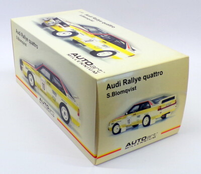 ミニカー AUTOart Audi sport Quattro 1988 1/18 ミニカー AUTOart Audi sport Quattro 1988 1/18 ミニカー AUTOart