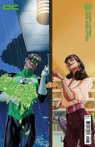 GREEN LANTERN #1 PETE WOODS 5TH COLOR CARD STOCK VAR 050623 xs3