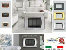 PLACCHE LIVING METALLO 3 4 7 MADE ITALY COMPATIBILE LA PANORAMICA ALTA QUALITA'