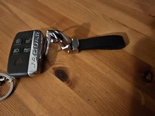 Leopard Leather For Jaguar Keyring Keychan Xe Xf Xj F Pace All Mdls Perfect Gift