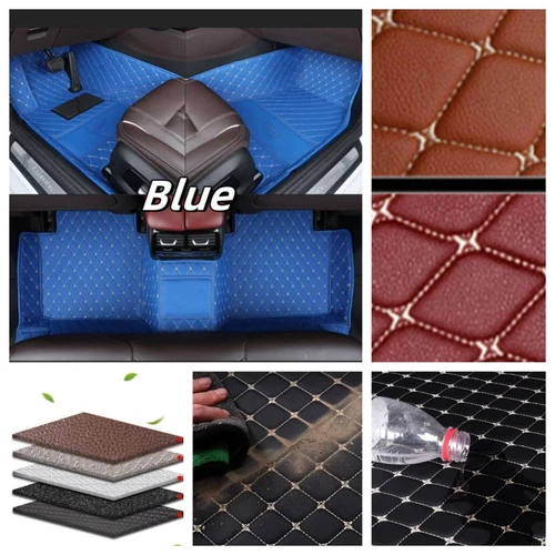 Car Floor Mats Fit Tesla All Models Cargo Liners Waterproof Custom Carpets Mats - Imagen 8 de 38
