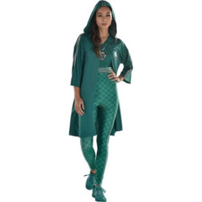 Harry Potter Womens Slytherin Quidditch Costume Size Medium 6-8