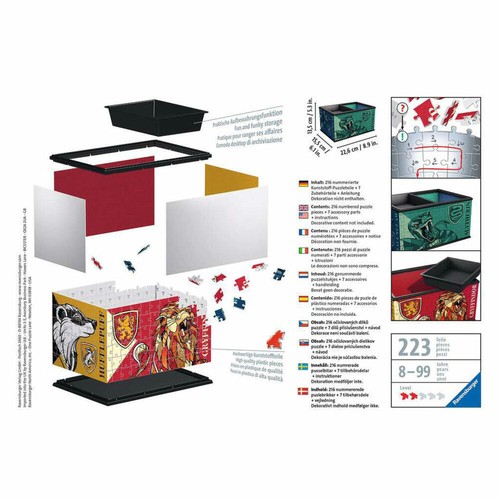 Ravensburger Rompecabezas 3D Caja de Almacenamiento - Harry Potter, Puzzle, 216 Piezas, 11258 - Imagen 2 de 4