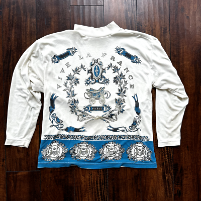 Paris France Victorian Vintage T Shirt Long Sleeve Pattern