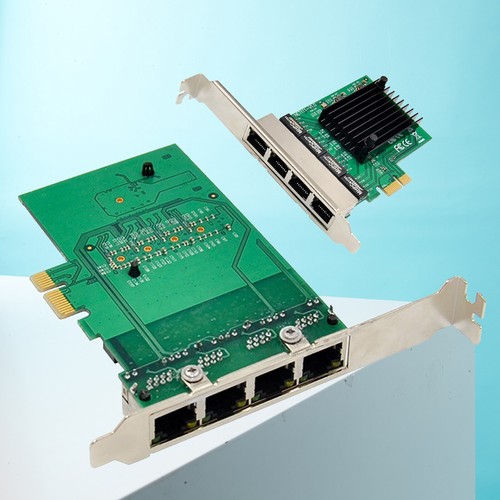 PCIe x1 Network Adapter Card RTL8111F 4 Quad Port Gigabit Ethernet PCI-e - Picture 18 of 21