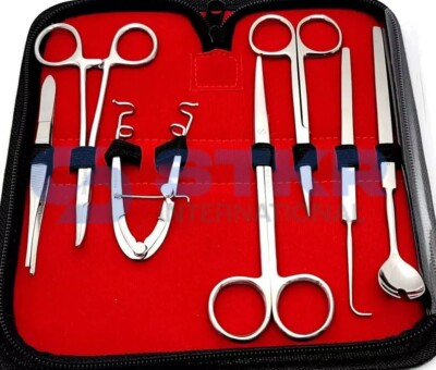 SET 7PC O.R GRADE ENUCLEATION MINOR MICRO SURGERY OPHTHALMIC INSTRUMENTS KIT